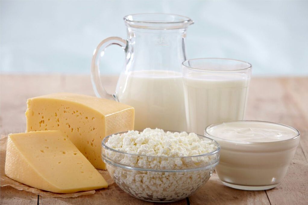 dairy nga mga produkto alang sa pagpadako sa dughan
